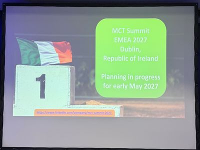 European MCT Summit Dublin 2027